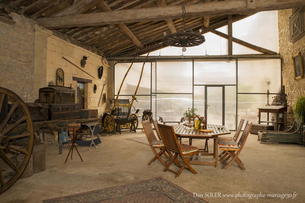 Le Clos Des Aramons Bernis Exterior foto