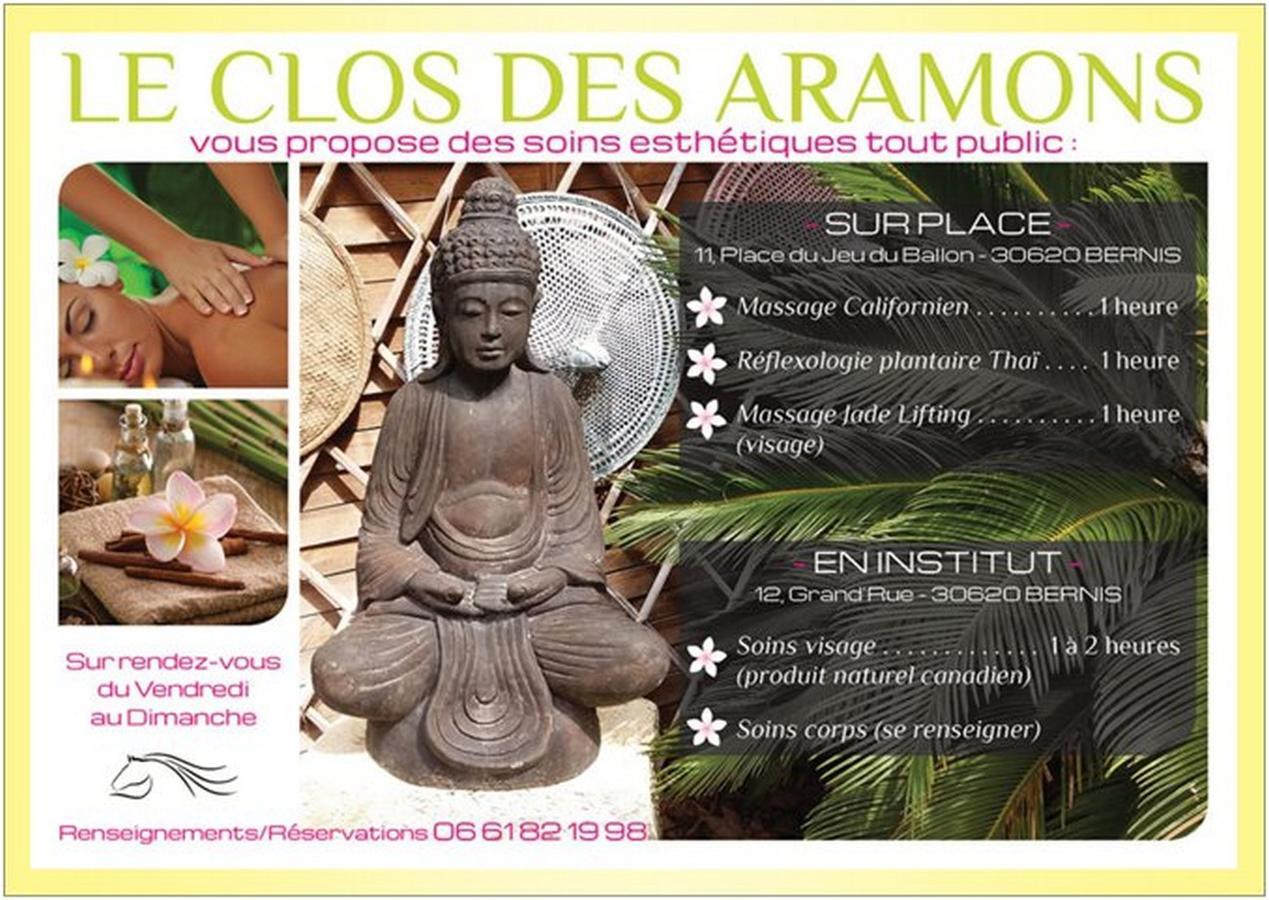 Le Clos Des Aramons Bernis Exterior foto